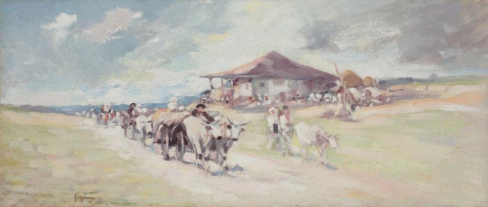 Nicolae_Grigorescu_-_Care_cu_boi_la_Oratii